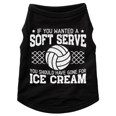 Retro If You Want A Soft Serve Go Get Ice Cream Volleyball Doggie Tank