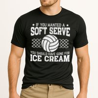 Retro If You Want A Soft Serve Go Get Ice Cream Volleyball Cooling Performance Crew T-Shirt