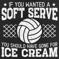 Retro If You Want A Soft Serve Go Get Ice Cream Volleyball 11oz C Handle Ceramic Mug