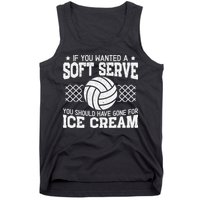 Retro If You Want A Soft Serve Go Get Ice Cream Volleyball Tank Top