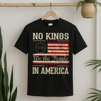 Retro June 14th No Kings In America 1776 USA Flag T-Shirt