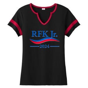 RFK Jr 2024 Election Ladies Halftime Notch Neck Tee