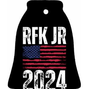 RFK JR 2024 Robert F. Kennedy Jr. For President Ceramic Bell Ornament