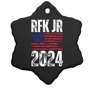 RFK JR 2024 Robert F. Kennedy Jr. For President Ceramic Star Ornament