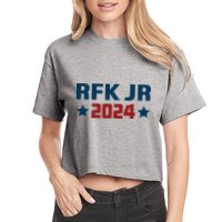 RFK Jr 2024 Vote Election Women's Crop Top Tee