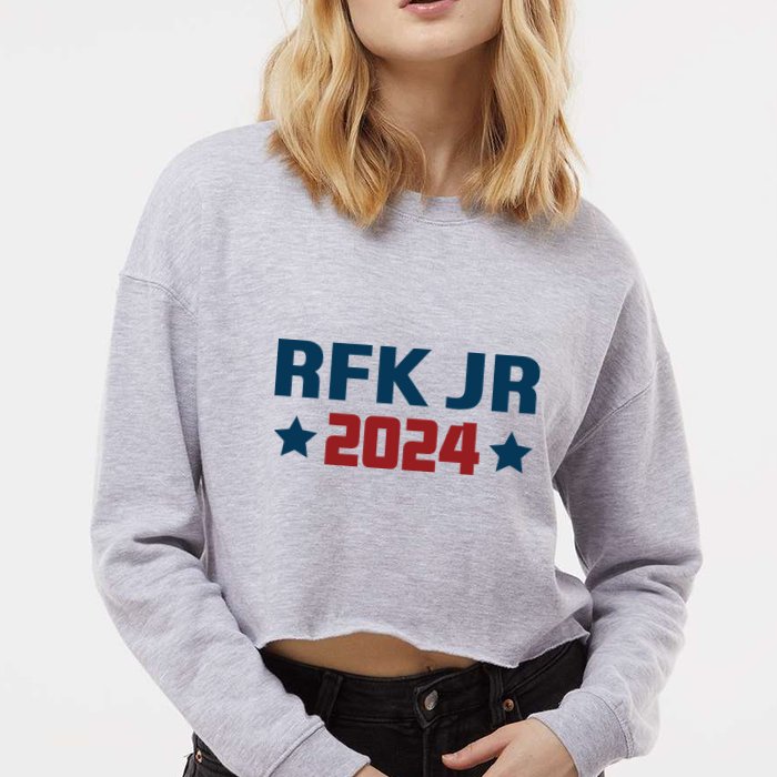RFK Jr 2024 Vote Election Cropped Pullover Crew