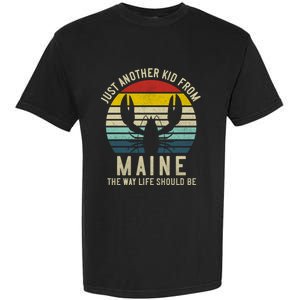 Retro Just A From Maine The Way Life Should Be! Garment-Dyed Heavyweight T-Shirt