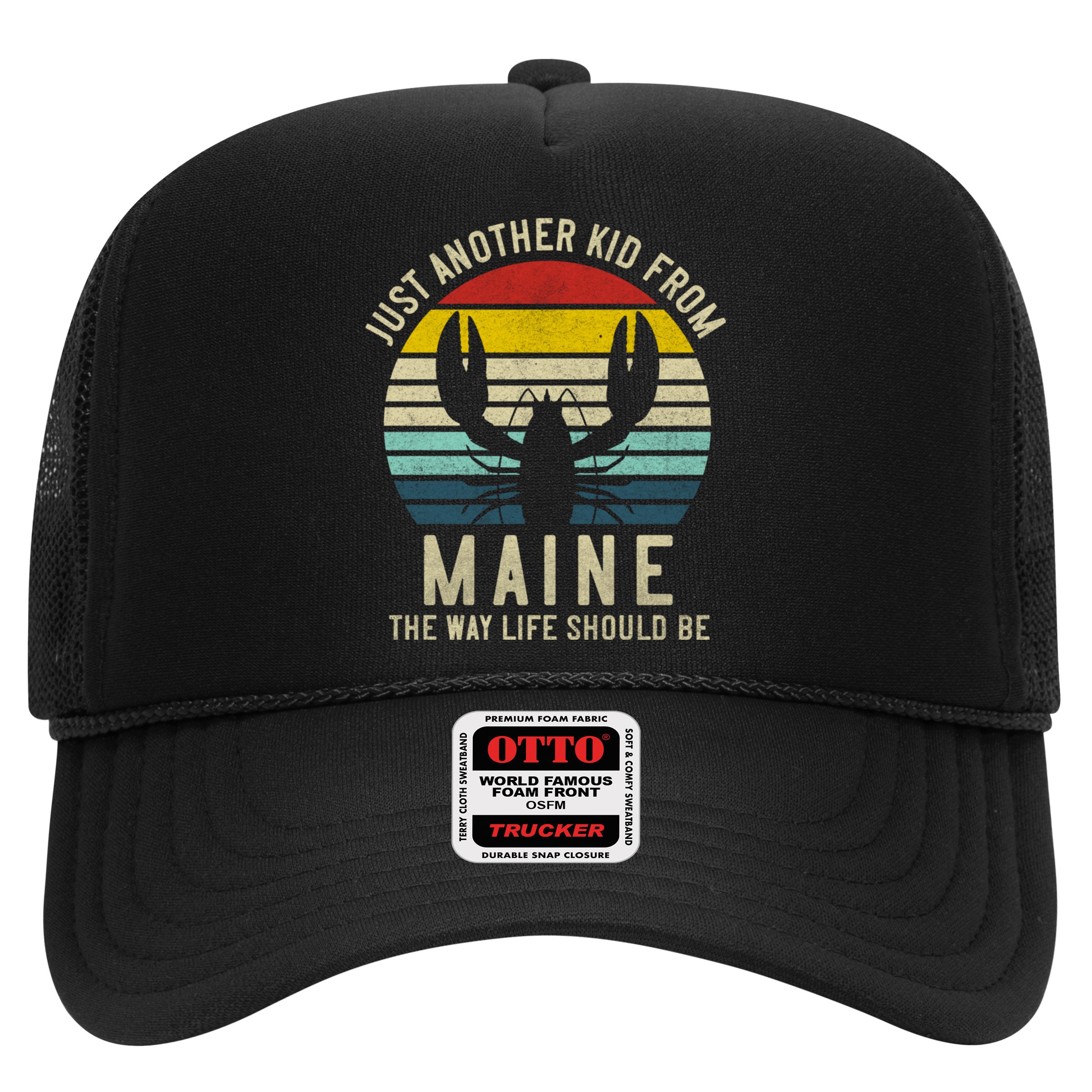 Retro Just A From Maine The Way Life Should Be! Hat
