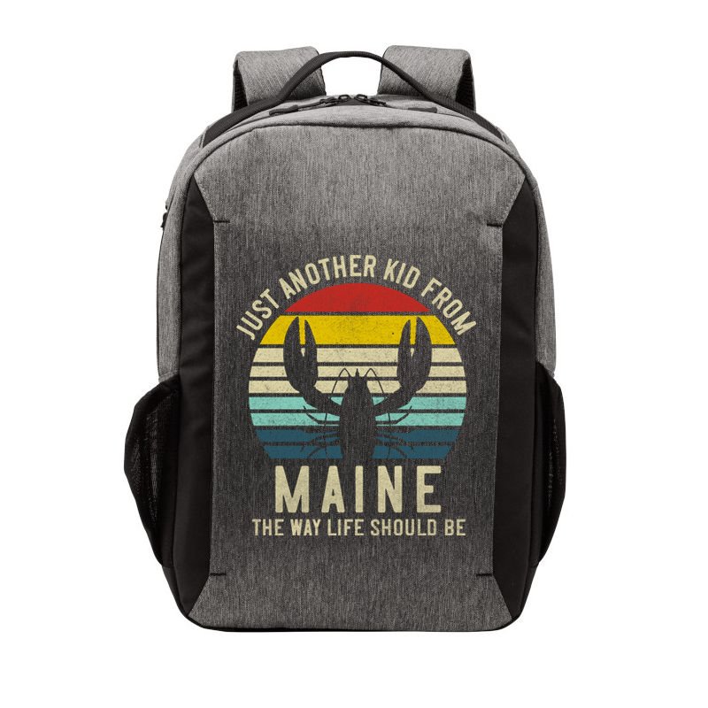 Retro Just A From Maine The Way Life Should Be! Vector Backpack