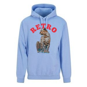 Retro Jaguar Animal Oversized Unisex Surf Hoodie