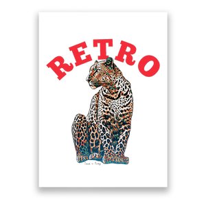 Retro Jaguar Animal Oversized Poster