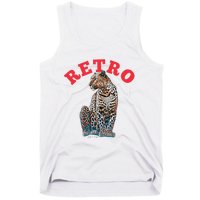 Retro Jaguar Animal Oversized Tank Top