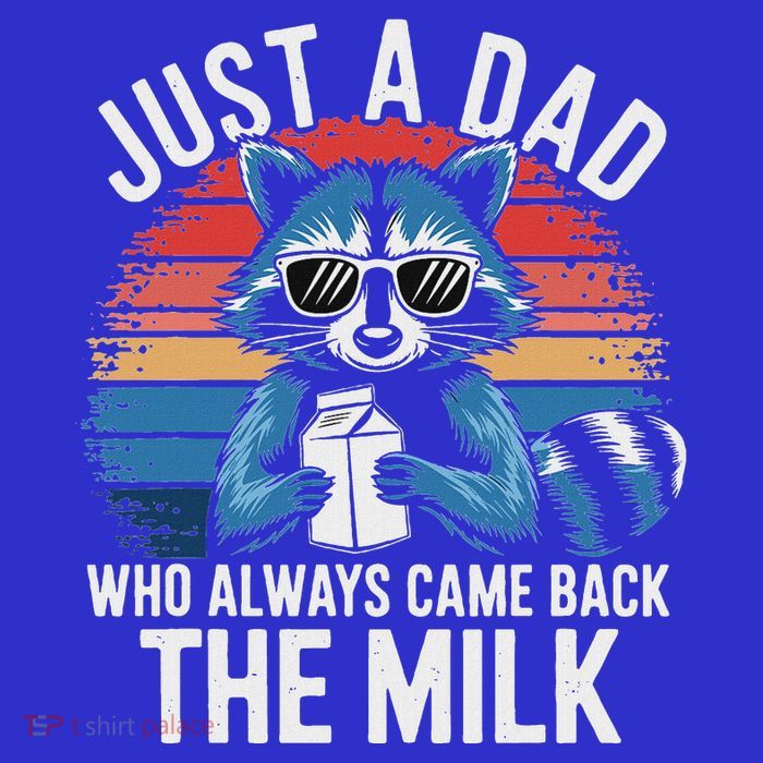 Racoon Just A Dad Who Always Came Back With Full-Length Apron With Pockets