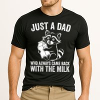 Raccoon Just A Dad Who Always Came Back With The Milk  Performance Shirt