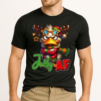 Reindeer Jolly Af Funny Sarcastic Grumpy Duck Christmas Performance Shirt
