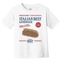 Retro Jeremy Allen White Italian Beef Sandwich Toddler T-Shirt