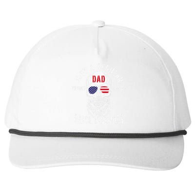 Republican Just A Regular Dad Trying Not To Raise Liberals Snapback Five-Panel Rope Hat