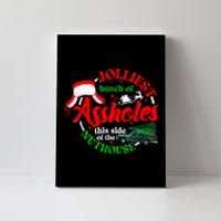 Retro Jolliest Bunch Of Assholes This Side Of The Nut House Canvas