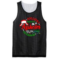 Retro Jolliest Bunch Of Assholes This Side Of The Nut House Mesh Reversible Basketball Jersey Tank