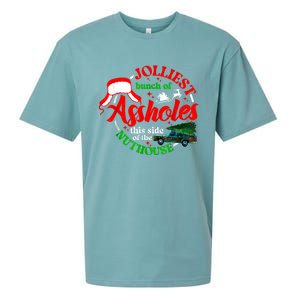 Retro Jolliest Bunch Of Assholes This Side Of The Nut House Sueded Cloud Jersey T-Shirt