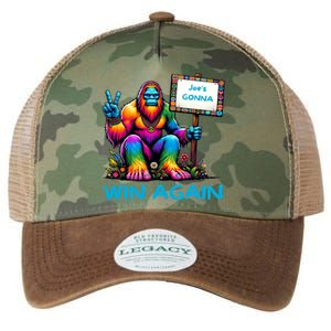 Reelect Joe Biden Bigfoot For Biden 2024 Meaningful Gift Legacy Tie Dye Trucker Hat