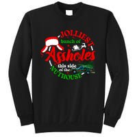 Retro Jolliest Bunch Of Assholes This Side Of The Nut House Sweatshirt