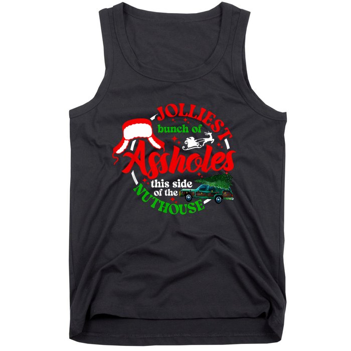 Retro Jolliest Bunch Of Assholes This Side Of The Nut House Tank Top