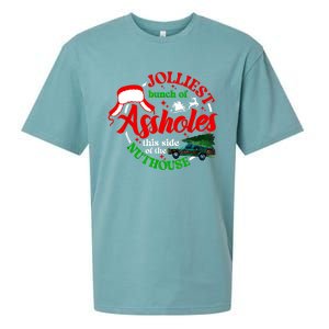 Retro Jolliest Bunch Of Assholes This Side Of The Nut House Sueded Cloud Jersey T-Shirt