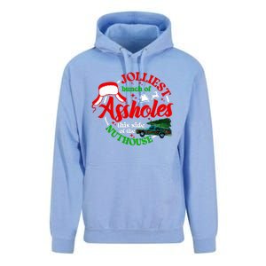 Retro Jolliest Bunch Of Assholes This Side Of The Nut House Unisex Surf Hoodie