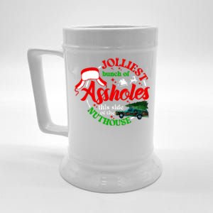 Retro Jolliest Bunch Of Assholes This Side Of The Nut House Beer Stein