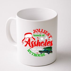 Retro Jolliest Bunch Of Assholes This Side Of The Nut House Coffee Mug