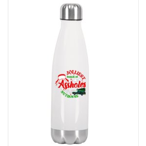 Retro Jolliest Bunch Of Assholes This Side Of The Nut House Stainless Steel Insulated Water Bottle