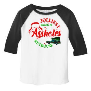 Retro Jolliest Bunch Of Assholes This Side Of The Nut House Toddler Fine Jersey T-Shirt