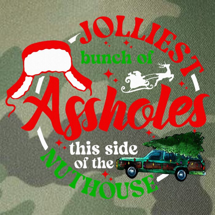 Retro Jolliest Bunch Of Assholes This Side Of The Nut House Legacy Tie Dye Trucker Hat