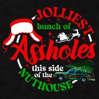 Retro Jolliest Bunch Of Assholes This Side Of The Nut House Ladies PosiCharge Tri-Blend Wicking Tank