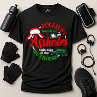 Retro Jolliest Bunch Of Assholes This Side Of The Nut House Performance Shirt