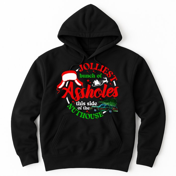 Retro Jolliest Bunch Of Assholes This Side Of The Nut House Hoodie