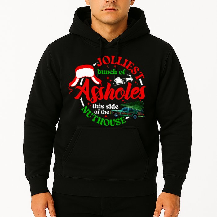 Retro Jolliest Bunch Of Assholes This Side Of The Nut House Hoodie