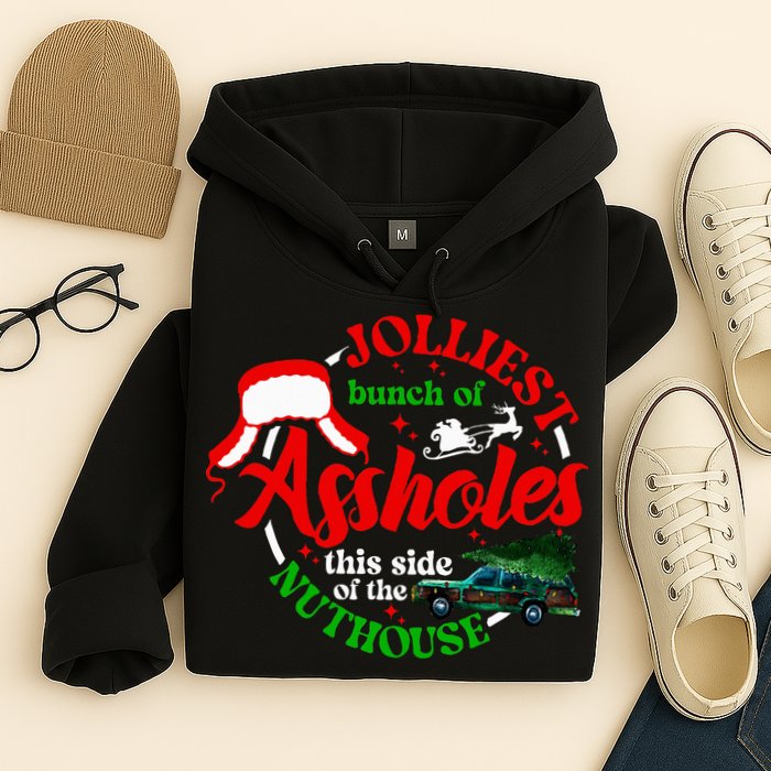 Retro Jolliest Bunch Of Assholes This Side Of The Nut House Hoodie