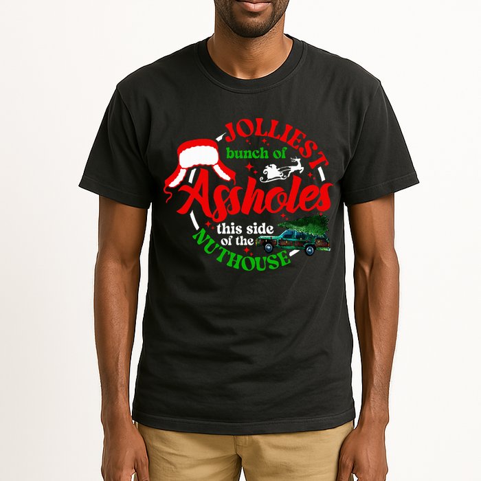 Retro Jolliest Bunch Of Assholes This Side Of The Nut House Tall T-Shirt