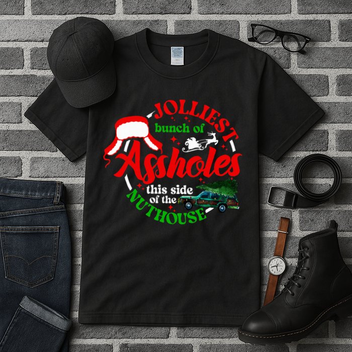 Retro Jolliest Bunch Of Assholes This Side Of The Nut House Tall T-Shirt