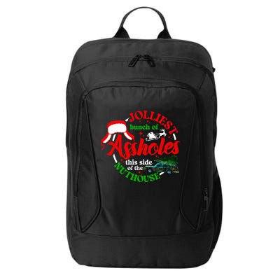 Retro Jolliest Bunch Of Assholes This Side Of The Nut House City Backpack