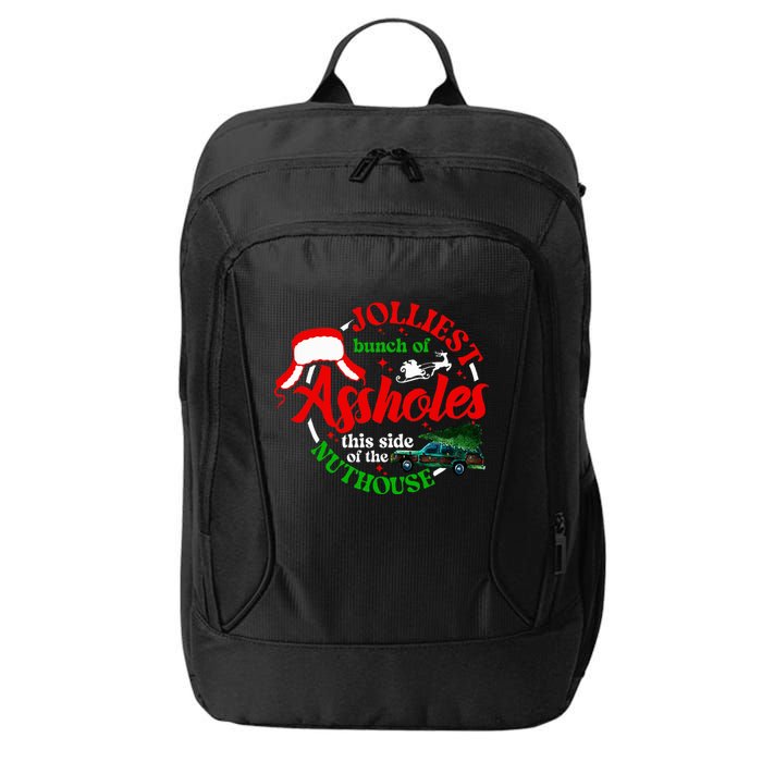 Retro Jolliest Bunch Of Assholes This Side Of The Nut House City Backpack