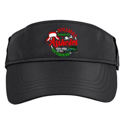 Retro Jolliest Bunch Of Assholes This Side Of The Nut House Adult Drive Performance Visor