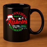 Retro Jolliest Bunch Of Assholes This Side Of The Nut House 11oz C Handle Ceramic Mug