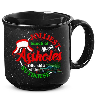 Retro Jolliest Bunch Of Assholes This Side Of The Nut House 15oz Campfire Ceramic Mug