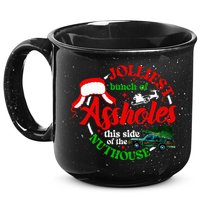 Retro Jolliest Bunch Of Assholes This Side Of The Nut House 15oz Campfire Ceramic Mug