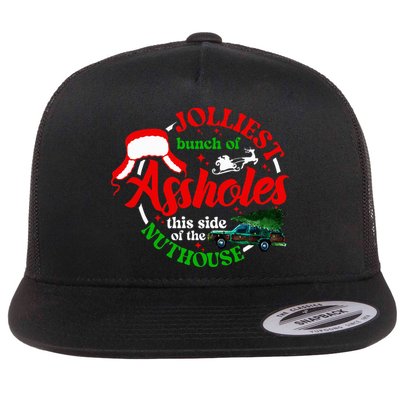 Retro Jolliest Bunch Of Assholes This Side Of The Nut House Flatbill Hat