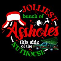 Retro Jolliest Bunch Of Assholes This Side Of The Nut House 16 in Basic Backpack