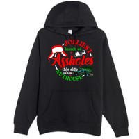 Retro Jolliest Bunch Of Assholes This Side Of The Nut House Premium Pullover Hoodie
